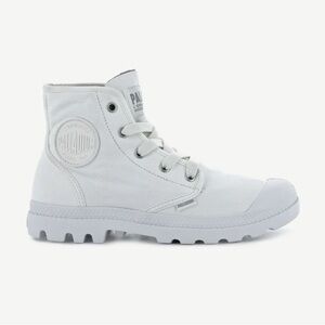 New in Box Palladium White High-Top Sneaker Boots size 8